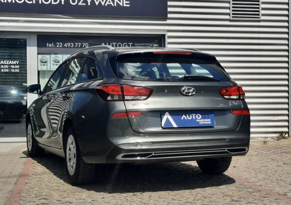 Hyundai I30 cena 66900 przebieg: 48100, rok produkcji 2022 z Biały Bór małe 379